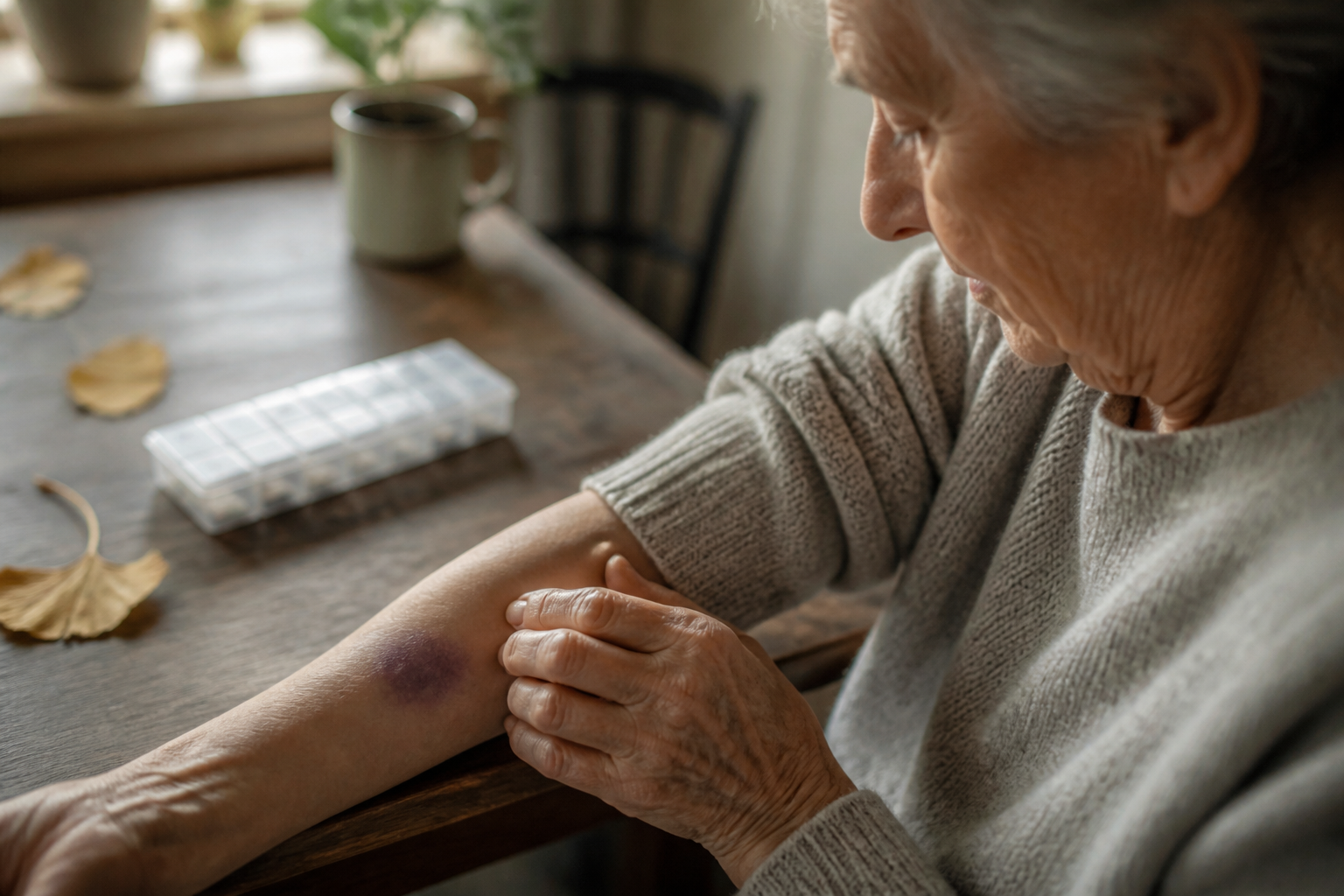 Ginkgo Biloba and Blood Thinners: The Bleeding Risk